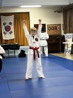 Promoted to Cho Dan Bo