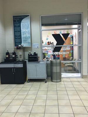 A coffee station