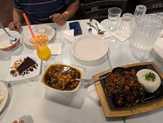 The food was amazing! The savor the sour everything was balanced. Also the presentation and texture were OK. Overall pretty good