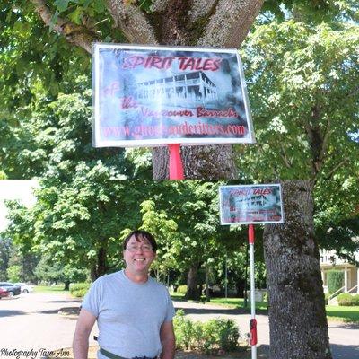 Waiting to start a tour!