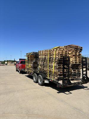 Wooden Pallet Removals!