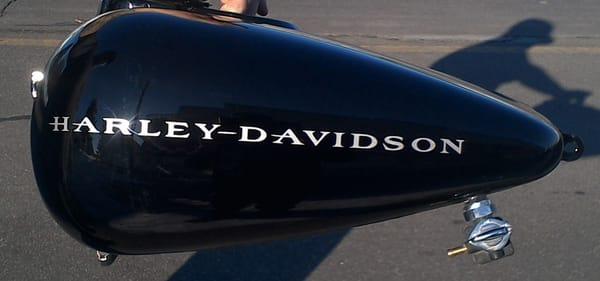 Harley Davidson tank