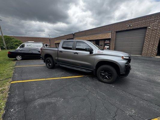 5% tint on all 4 windows