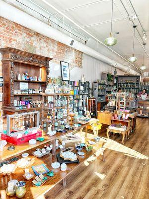 Inside of Alchemy Ritual Goods.