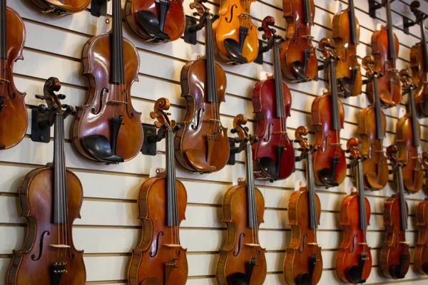 Great selection of instruments!