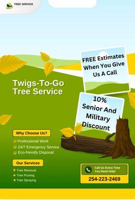 Twigs-To-Go Tree Service