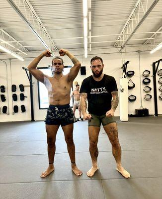 fought this guy once! great dude.