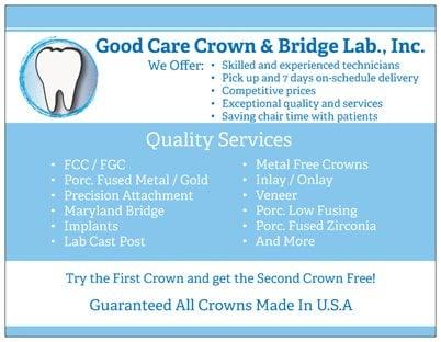 Good Care Crown Bridge Lab