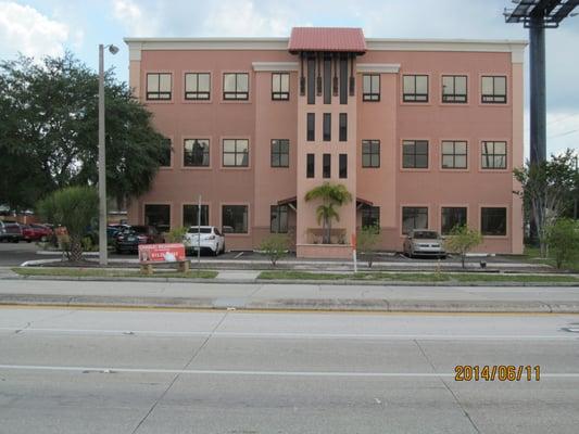 Front Of The Building