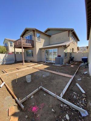 Forming for concrete slabs