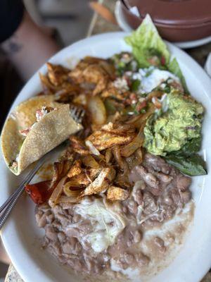 Lunch chicken Lunch Fajitas