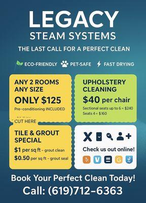 Legacy Steam Systems