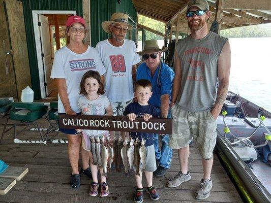 Calico Rock Trout Dock