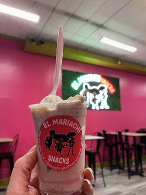 I got myself nuez (which is like butter pecan)with chocolate