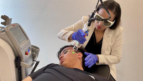 Dr. Nilges improving teen skin health.