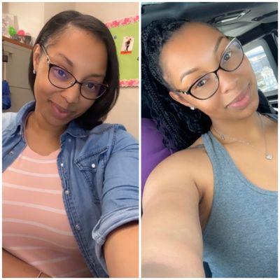 Before and After Microbladed brows by Anna