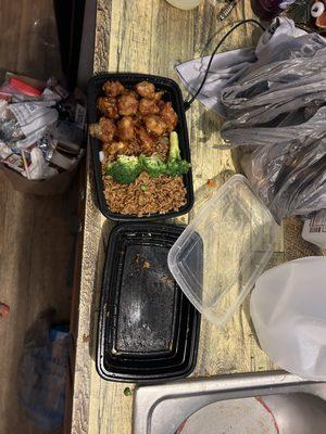 Very small portion for 16.99 not worth the order