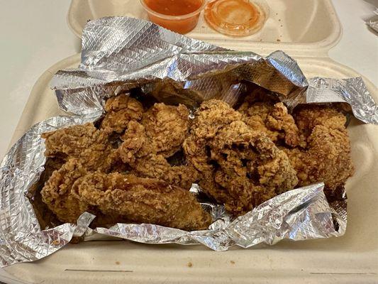 Dry, overcooked, underseasoned turkey tenders