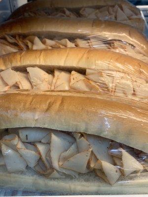 Freshly made subs