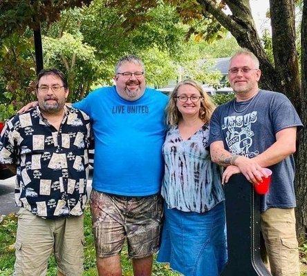 Gerald, Brian, Caroline & Steve