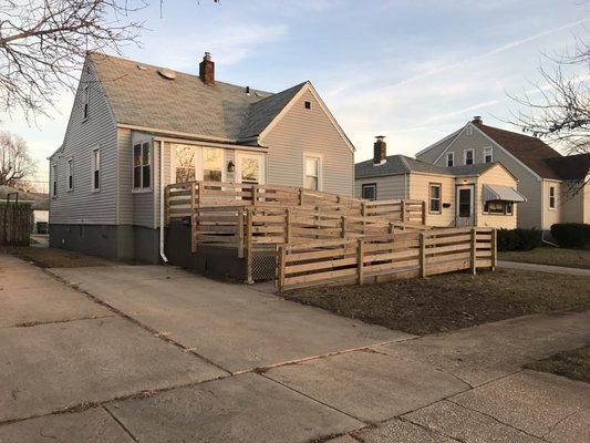 Handicap Ramp Installation