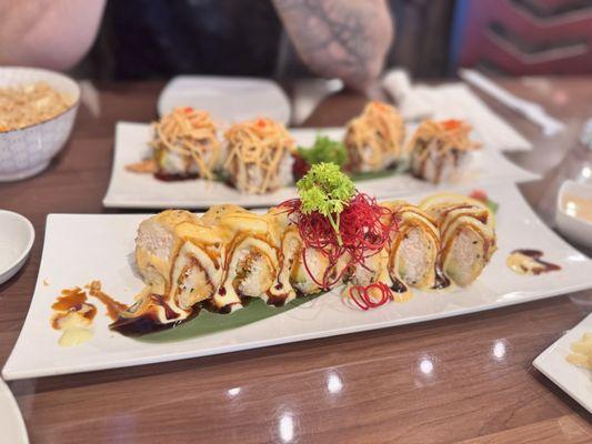 Las Vegas Roll & Dragon Roll