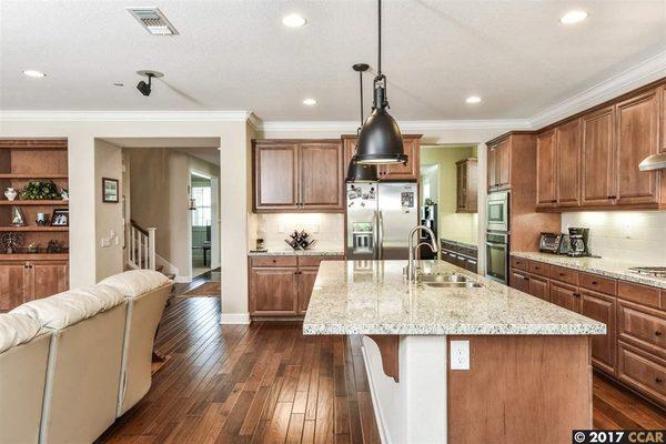 Granite countertops Island