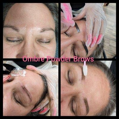 Ombre Powder Brows