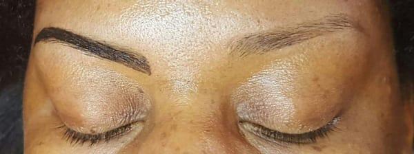 This is a picture of a before and after