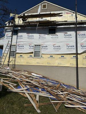 Vinyl Siding Installation