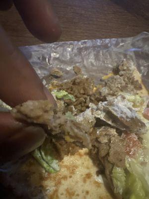 Gyro falling apart from how mushy it is