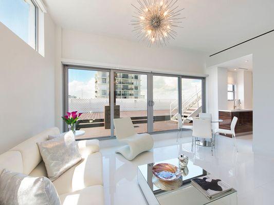 Vacation Rental in South Beach. Penthouse at the Shelborne Hotel.