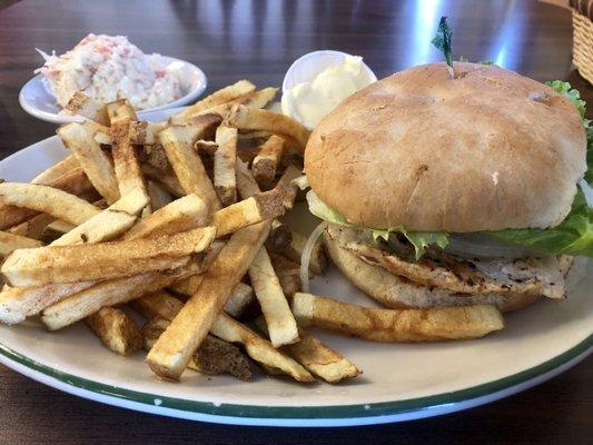 Grilled Chicken Sandwich Platter