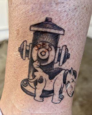 Toby getting revenge on Des