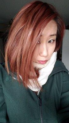 Super happy with my rose gold color by Elder. :)