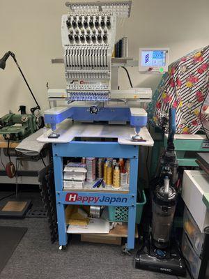 Embroidery available.