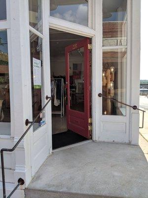 Entrance to Red's
