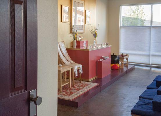 Albuquerque Shambhala meditation hall
