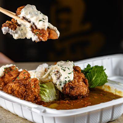 Chicken Nanban Curry (Photo by Reid Shimabukuro)