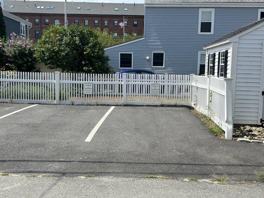 Gateway Financial Partners' Franklin St. parking in Newburyport, MA.