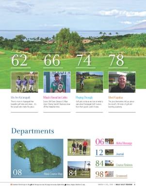 Table of Contents (Right-hand page)