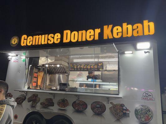 Gemuse Doner Kebab
