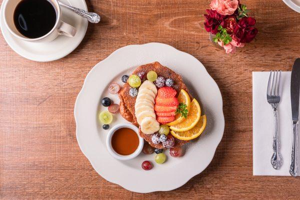 Crispy stuffed french toast