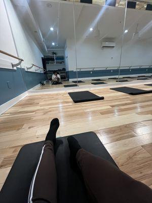 Part of the studio