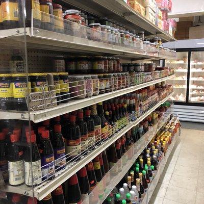 Sauces aisle