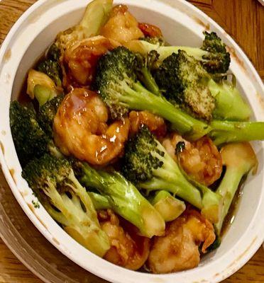 SF15. Shrimp with Broccoli