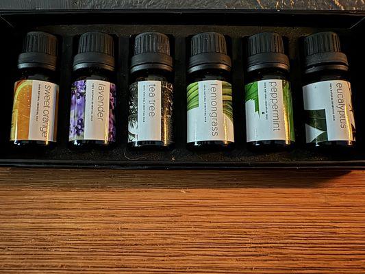 Free aromatherapy with every service.