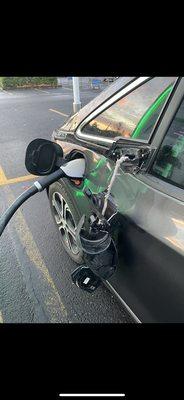 what's left of the drivers side mirror