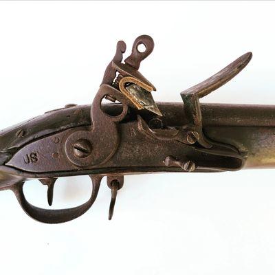 Revolutionary War US Surcharged Charleville 1766/68 Musket Maine