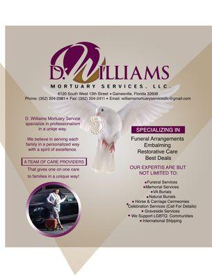 D Williams Mortuary Services